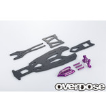 Overdose Transrange Chassis Set for GALM, GALM Ver.2 / Color: Purple