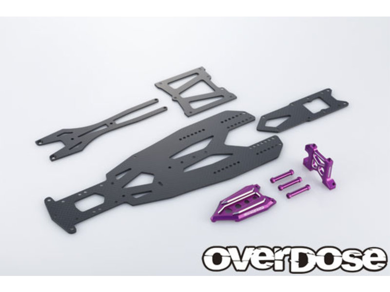 Overdose Transrange Chassis Set for GALM, GALM Ver.2 / Color: Purple