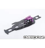 Overdose Transrange Chassis Set for GALM, GALM Ver.2 / Color: Purple
