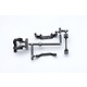 Front Bulk Head / Upper Arm Holder / Servo Mount Set for YD-2Z
