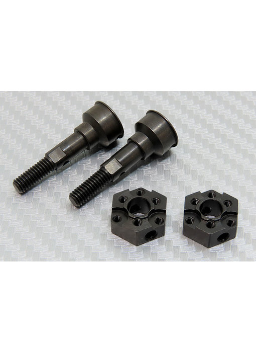 WRAP-UP Next YD High Traction Axle & Hex Hub Set
