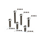 SPM Titanium Hex Screw Button Head M3 x 10mm (4pcs)