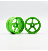 ReveD Competition Wheel DP5 (2pcs) / Color: Light Green / Offset: +6mm