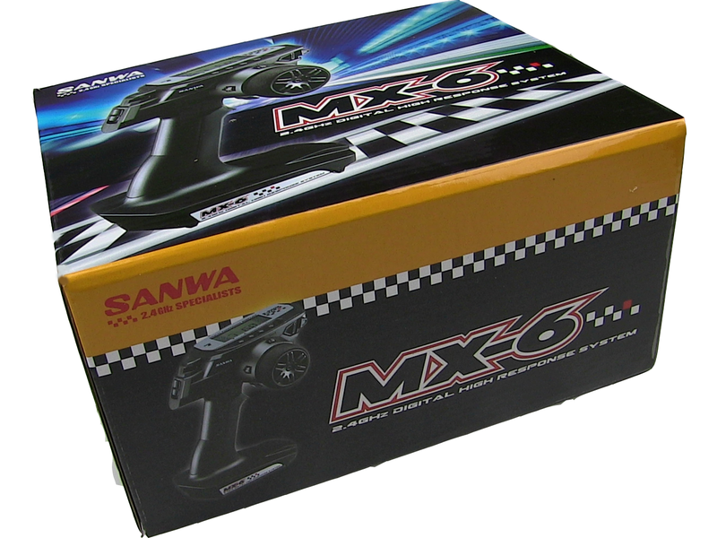 Sanwa MX-6 + RX-391W Radio Set