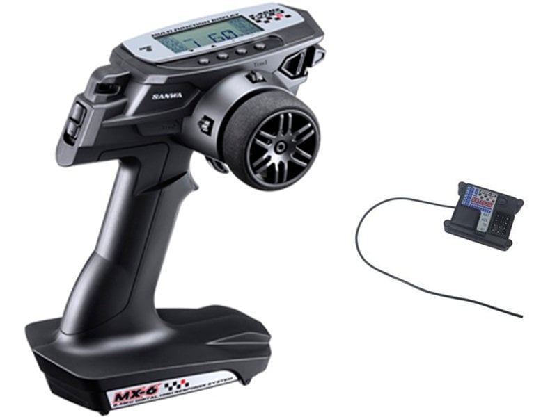 Sanwa / 101A32571A / MX-6 + RX-391W Radio Set - Drifted