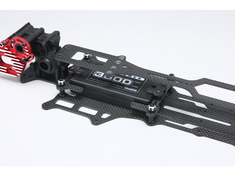 Yokomo Y2-002ZMGA - Carbon High Traction Main Chassis for YD-2R