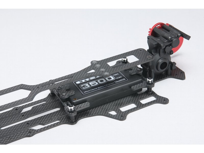 Yokomo Y2-002ZMGA - Carbon High Traction Main Chassis for YD-2R