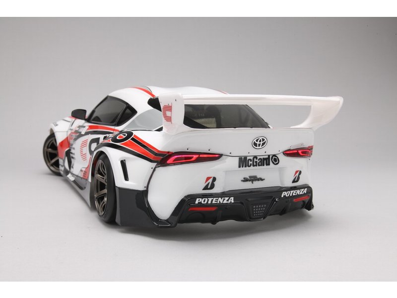 Yokomo SD-PM90LWA - Light Unit & Wing Parts for PANDEM Toyota GR Supra (A90)