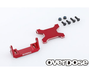 OVERDOSE ESC JTマウント Overdose JT Aluminum Rear ESC Mount (For GALM series, Vacula