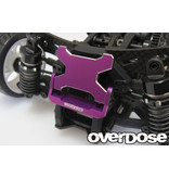 Overdose Aluminum Rear ESC Mount Type-JT for Vacula II, GALM, GALM Ver.2 / Color: Black