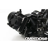 Overdose Aluminum Rear ESC Mount Type-JT for Vacula II, GALM, GALM Ver.2 / Color: Red