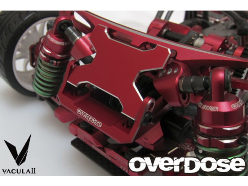 Overdose Aluminum Rear ESC Mount Type-JT for Vacula II, GALM, GALM Ver.2 / Color: Purple