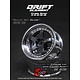 DE 5 Spoke Wheel (2) / Gunmetal / Chrome Lip / Black Rivets