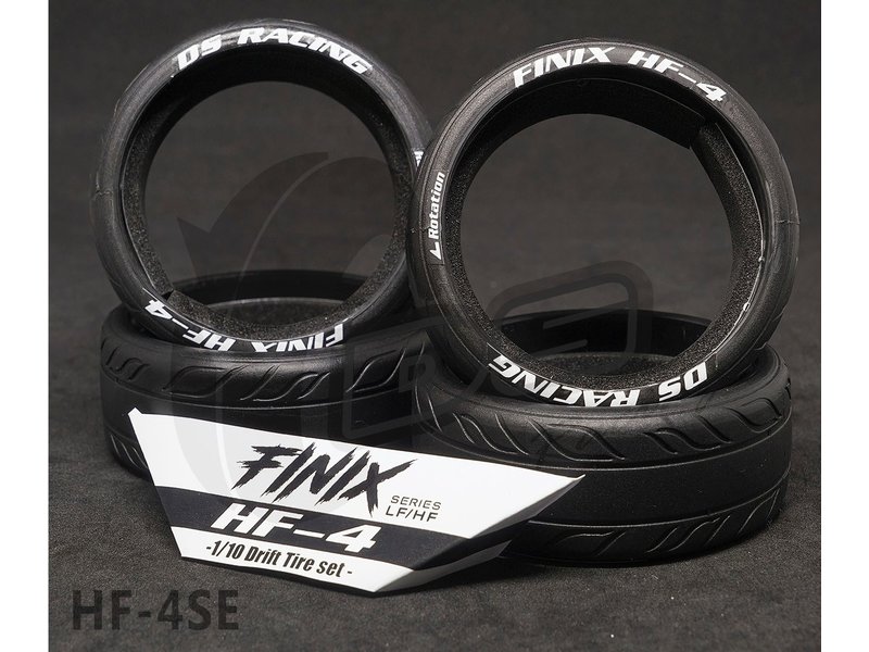 DS Racing Drift Tire Finix Series HF-4 (4pcs)