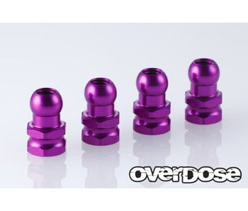 Overdose Alum. Shock Stand Off / Purple (4)