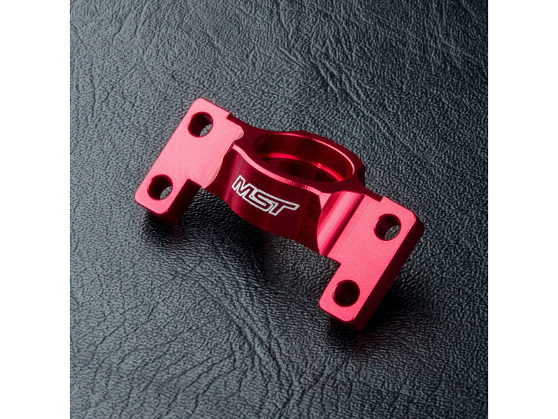 MST RMX Aluminium Rear Shaft Mount / Color: Red