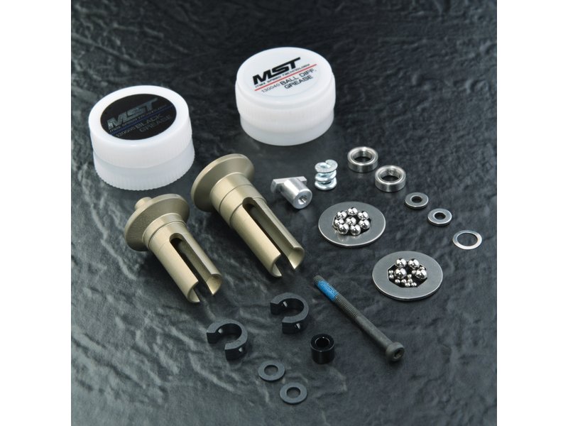 MST RMX Alum. Spur Gear Ball Diff. Set MST RMX Alum. Spur Gear Ball Diff. Set