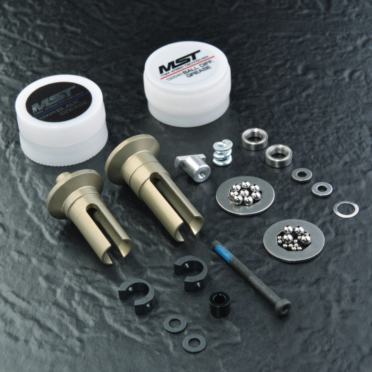 MST RMX Alum. Spur Gear Ball Diff. Set MST RMX Alum. Spur Gear Ball Diff. Set