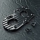 RMX 2.0 Alum. Spur Gearbox Motor Heat Sink Mount / Black