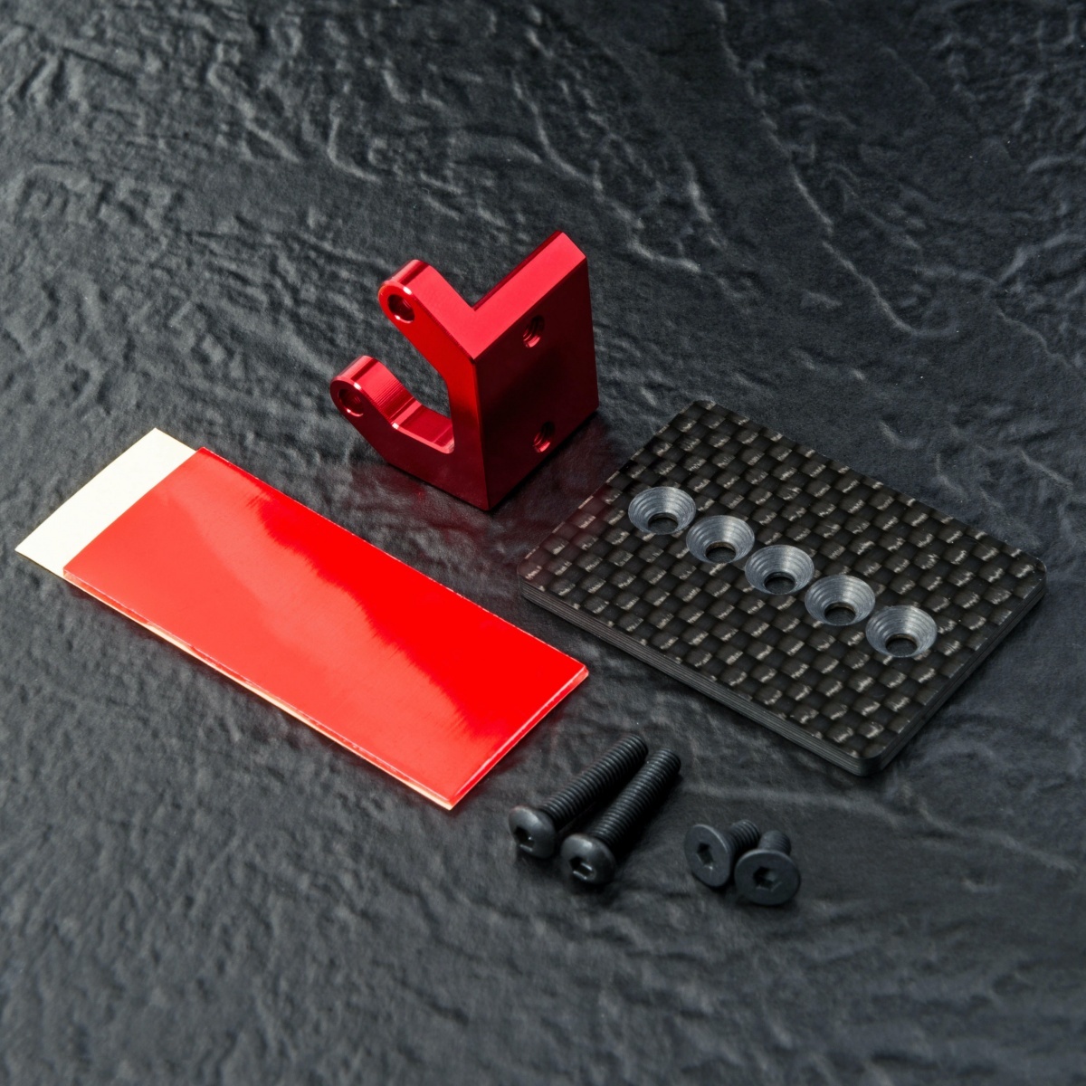 MST RMX Alum. ESC Rear Mount Set - Red MST RMX Alum. ESC Rear Mount Set - Red