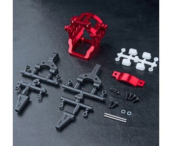 MST FXX 2.0 Alum. Motor Mount Set / Red