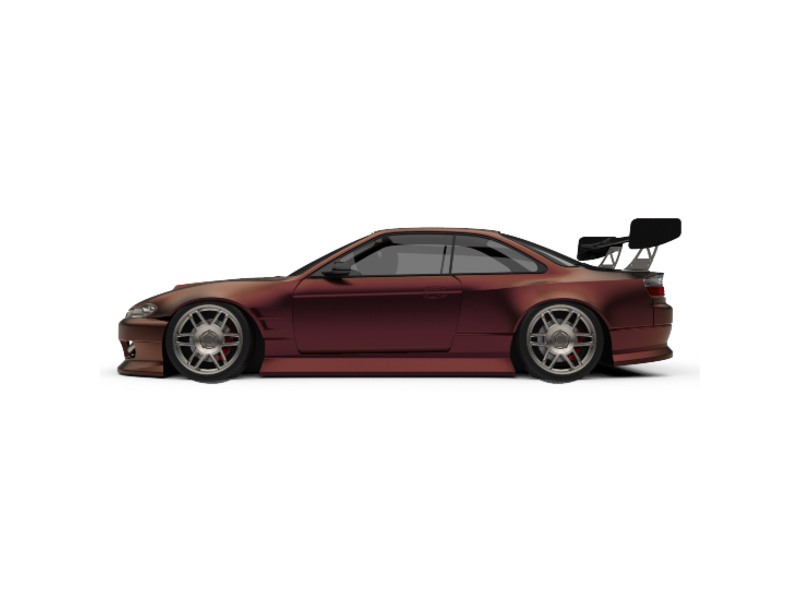 Rc Arlos - 24K4000 - Nissan Silvia S14.9 Clear Body - Drifted