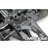 Overdose TC Aluminum Front Upper Arm Bracket for GALM / Color: Black