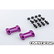 TC Alum. Front Upper Arm Bracket for GALM / Purple