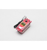 Yokomo SP-03DV2RA - RWD Drift Spec Programmable Brushless Aluminium Low Profile Servo - Red