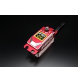 Yokomo SP-03DV2RA - RWD Drift Spec Programmable Brushless Aluminium Low Profile Servo - Red