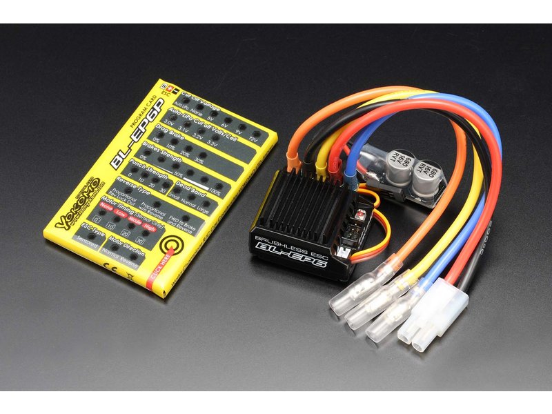 Yokomo BL-EP6A - BL-EP6 Brushless Speed Controller with Programcard