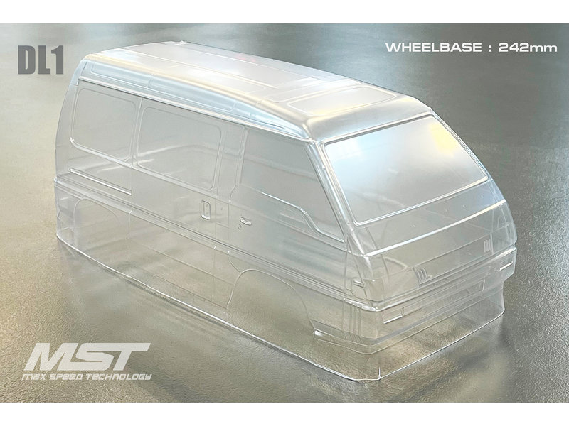 MST CFX 1/10 4WD Off-Road KIT / Body: DL1 (Mitsubishi Delica)