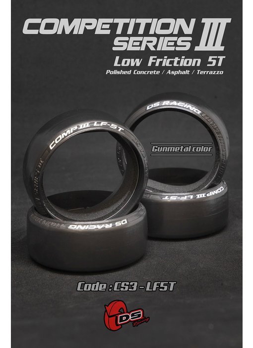 DS Racing Drift Tire Comp. III LF-5T (4)