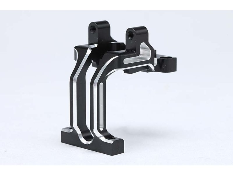 Yokomo Alum. Integrated Lightweight Front Bulkhead - Black Yokomo Alum. Integrated Lightweight Front Bulkhead - Black