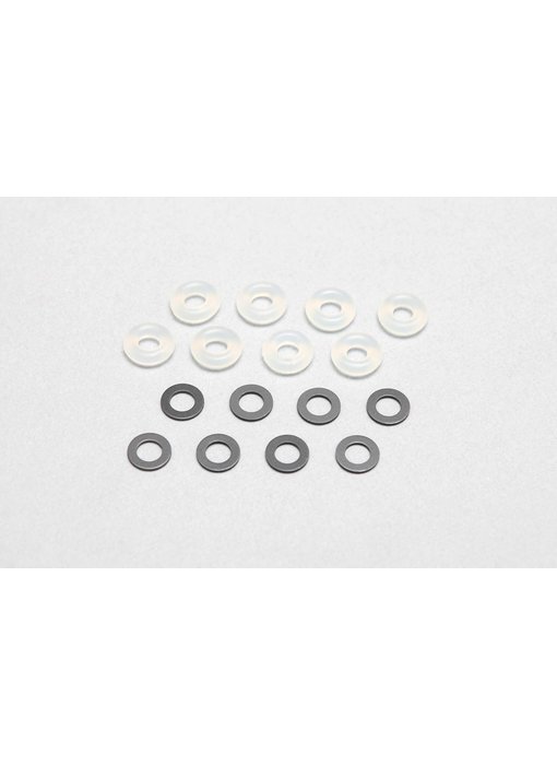 Yokomo High Grade O-Ring & Spacer Set for Shock (8pcs)