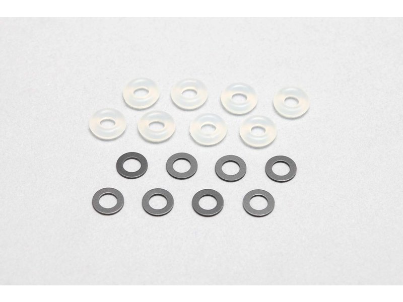 Yokomo YS-7HGCA - High Grade O-Ring & Spacer Set for Shock (8pcs)