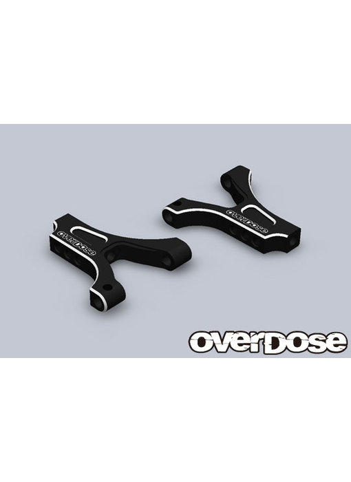 Overdose Alum. Front Suspension Arm ES for OD / Black