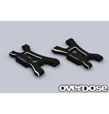 Overdose Aluminum Rear Suspension Arm ES for OD / Color: Black