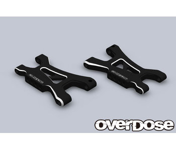 Overdose Alum. Rear Suspension Arm ES for OD / Black