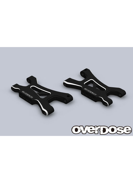 Overdose Alum. Rear Suspension Arm ES for OD / Black