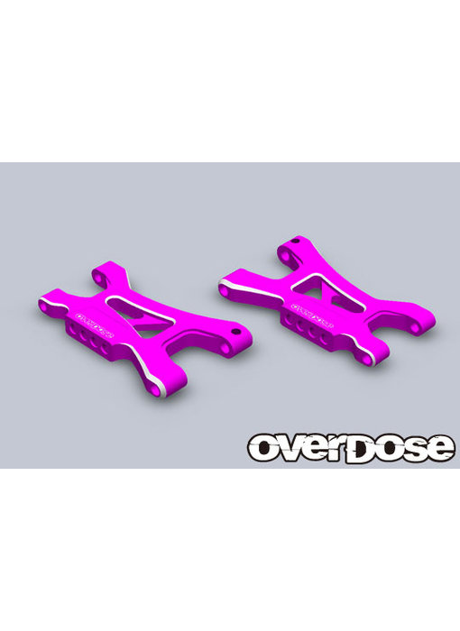 Overdose Alum. Rear Suspension Arm ES for OD / Purple