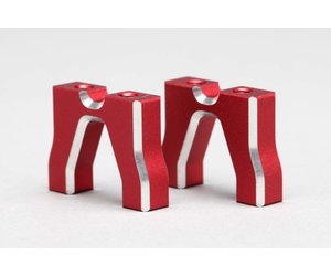 Yokomo - Y2-203ZRA - Aluminum Servo Mount for YD-2ZX / Red