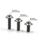 ReveD SPM Titanium Large Diameter Hex Screw Button Head M3 x 6mm (4pcs)