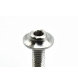 ReveD SPM Titanium Large Diameter Hex Screw Button Head M3 x 6mm (4pcs)