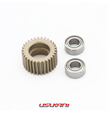 Usukani NGE-OP02 - 7075 AL 30T Mid Gear with bearing with Ceramic Coating for NGE