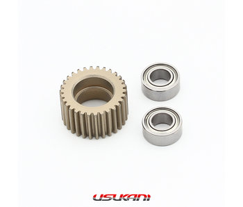 Usukani 7075 AL 30T Mid Gear with bearing with Ceramic Coating for NGE