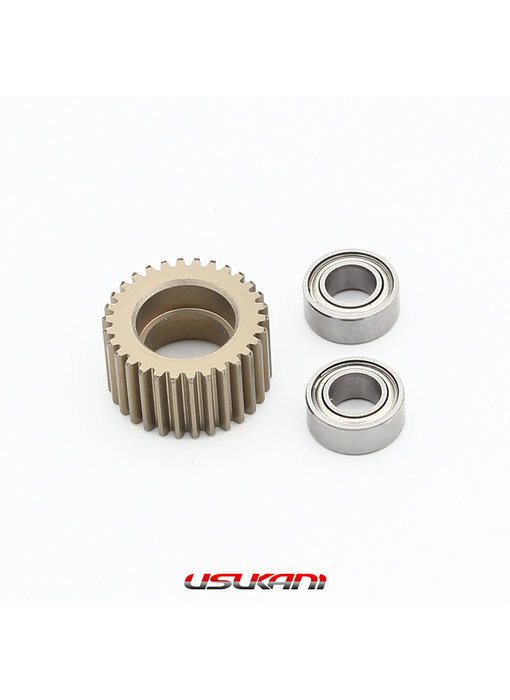 Usukani 7075 AL 30T Mid Gear with bearing with Ceramic Coating for NGE