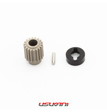 Usukani NGE-OP01 - 7075 AL 18T Gear for Top Shaft with Ceramic Coating for NGE