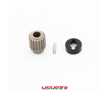 Usukani 7075 AL 18T Gear for Top Shaft with Ceramic Coating for NGE