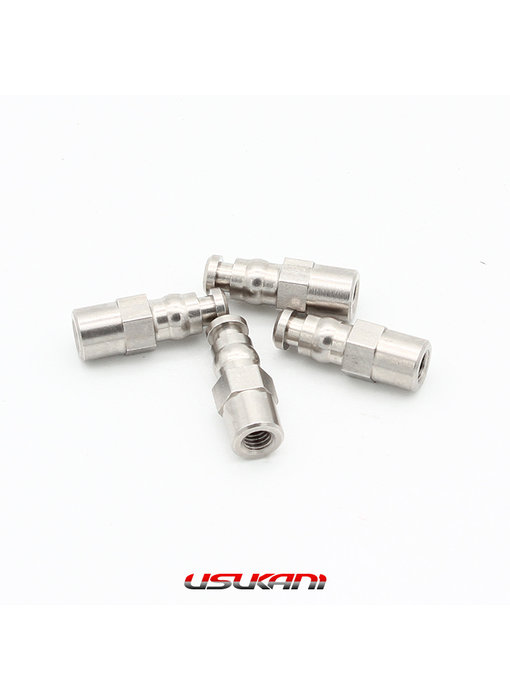 Usukani Fixed Long Ball Nut for Shock Set (4pcs)